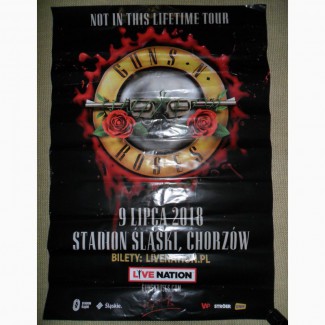 Плакат, афіша Guns N Roses