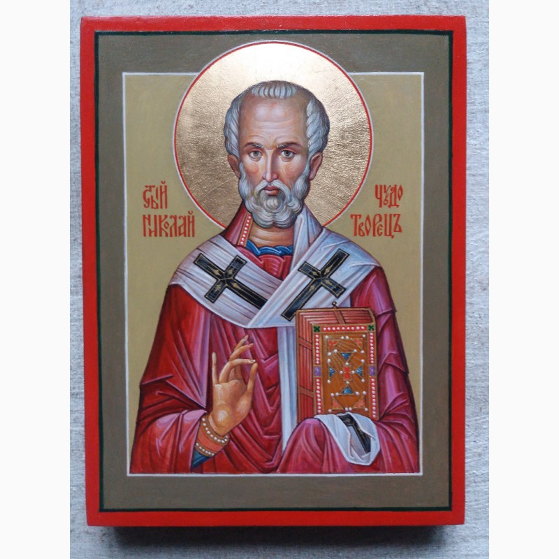 Фото 2. Икона Николай Чудотворец, епископ Мир Ликийских. ( Никола Мирликийский, Николай Угодник )