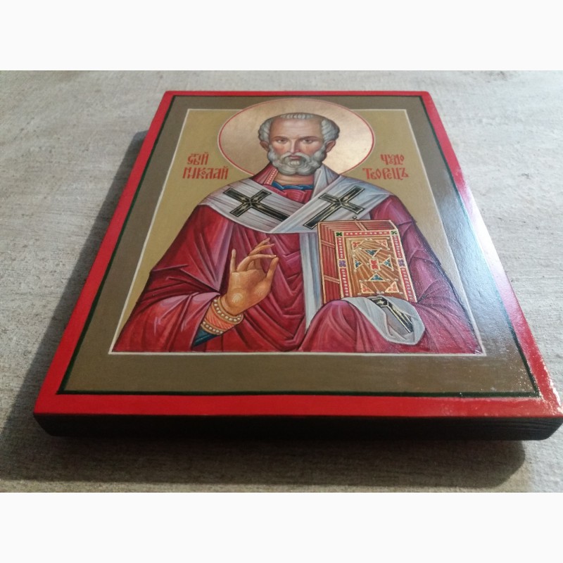 Фото 3. Икона Николай Чудотворец, епископ Мир Ликийских. ( Никола Мирликийский, Николай Угодник )
