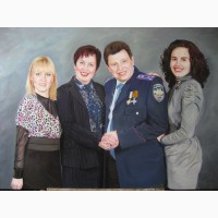 Заказать портрет маслом на холсте Киев.Заказать портрет у художника Киев