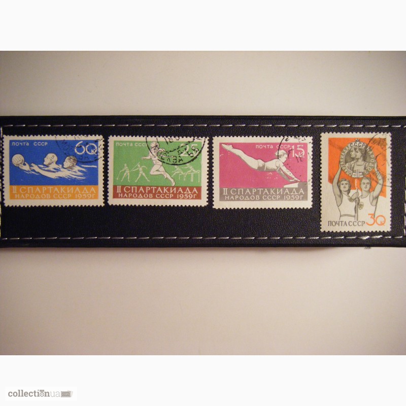 Фото 2. Продам почтовые марки СССР спортивная тематика