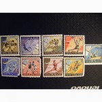 Продам почтовые марки СССР спортивная тематика