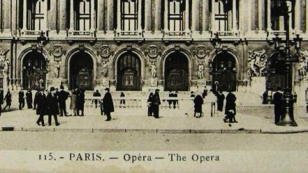 Фото 3. Открытка (ПК). Франция. Париж. Опера. 1928г. Лот 208