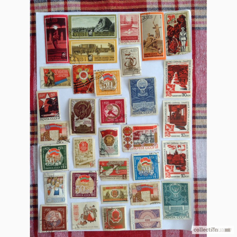Фото 4. Коллекция марок