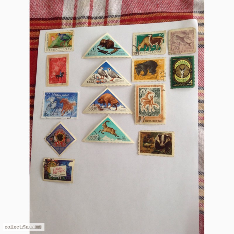 Фото 5. Коллекция марок