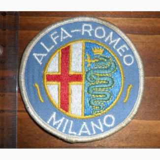 Нашива Alfa-Romeo Milano