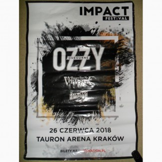 Плакат, афіша Ozzy Osbourne