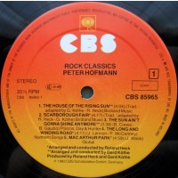 Виниловая пластинка Rock classics, Peter Hofmann/ Петер Гофман