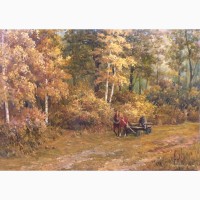 Продам картину Осінь на Чернігівщині (масло, холст)