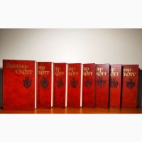 Вальтер Скотт. Собрание сочинений в 8 томах (комплект), состояние отличное