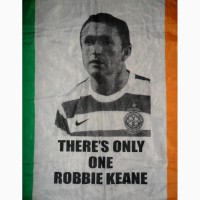 Прапор Ірландії з Robbie Keane