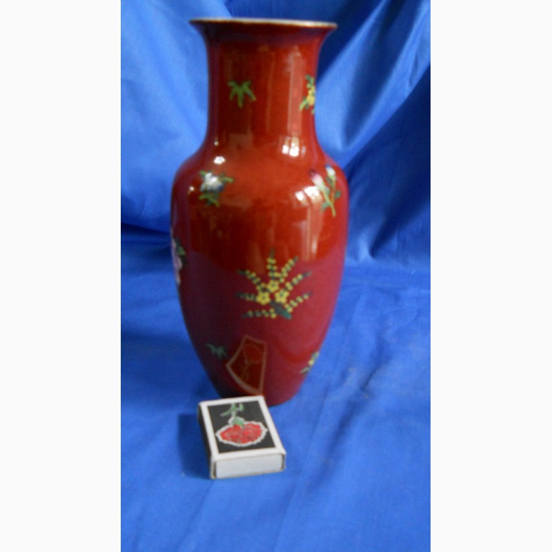 Фото 7. Старинная китайская ваза для цветов