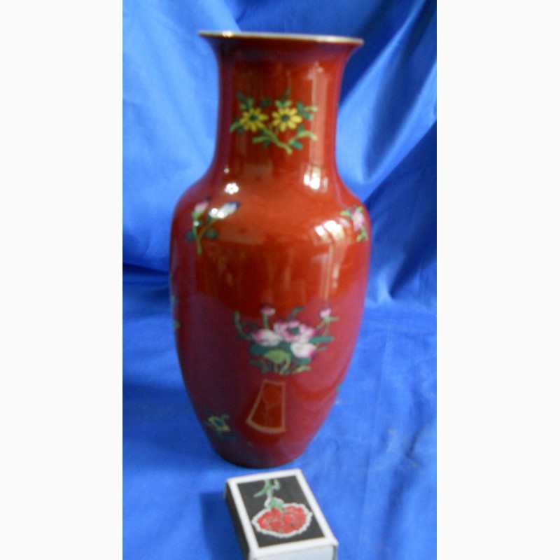 Фото 8. Старинная китайская ваза для цветов