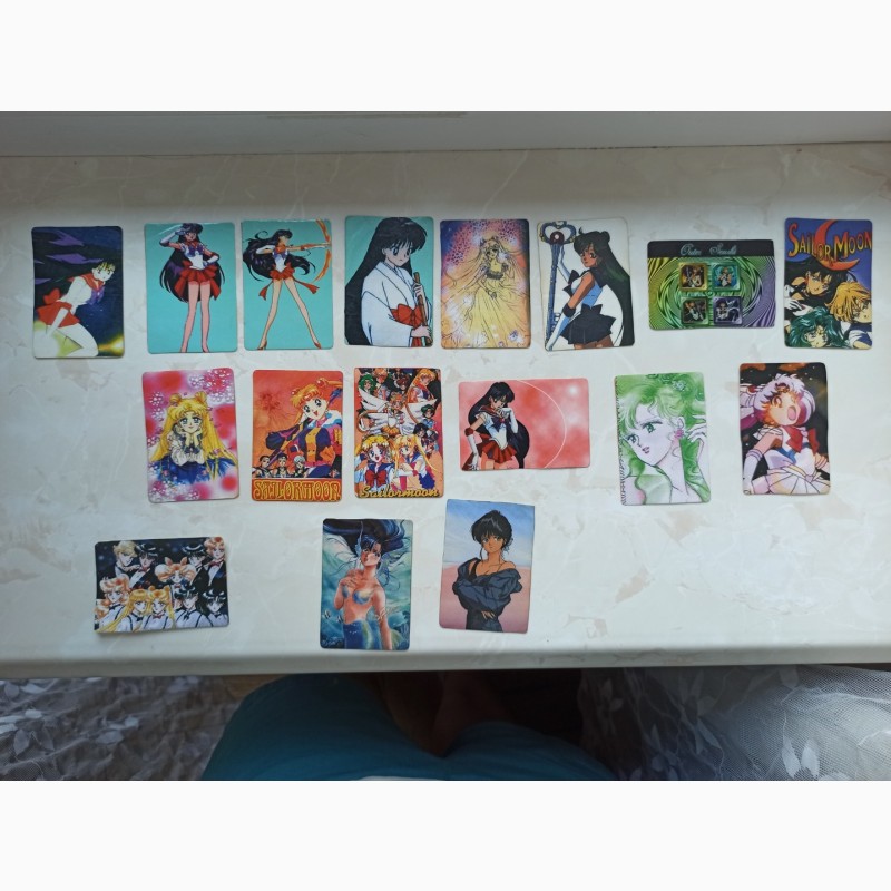 Фото 3. Колекція наклейки закладки календарики Sailor Moon