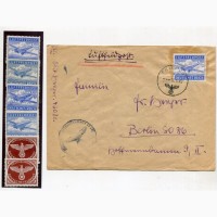 Комплект конверт+марки ІІІ Райх 1942 р