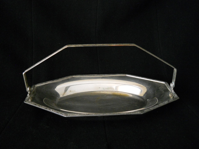 Фото 14. Старинная ваза конфетница-мельхиор/серебро