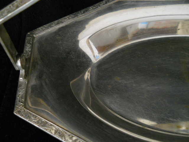 Фото 17. Старинная ваза конфетница-мельхиор/серебро