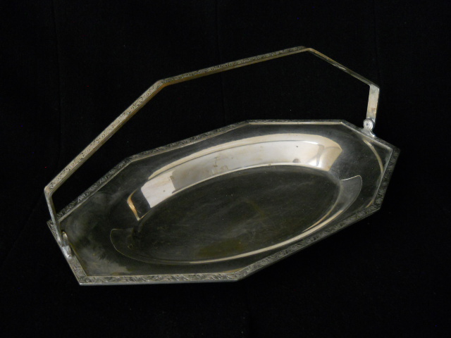 Фото 2. Старинная ваза конфетница-мельхиор/серебро