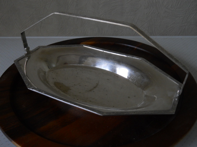 Фото 9. Старинная ваза конфетница-мельхиор/серебро