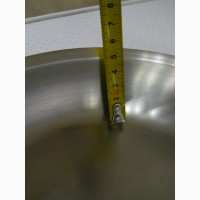 Большая круглая медно/стальная сковорода с крышкой фирмы SPARTAN США