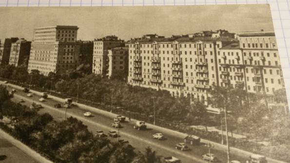 Фото 3. Открытка (ПК). Москва. Ленинградское шоссе. 1956г. Лот 215