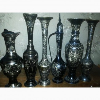 Коллекция бронзовых Индийских ваза кувшин кумган
