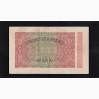 20 000 марок 1923г. Германия