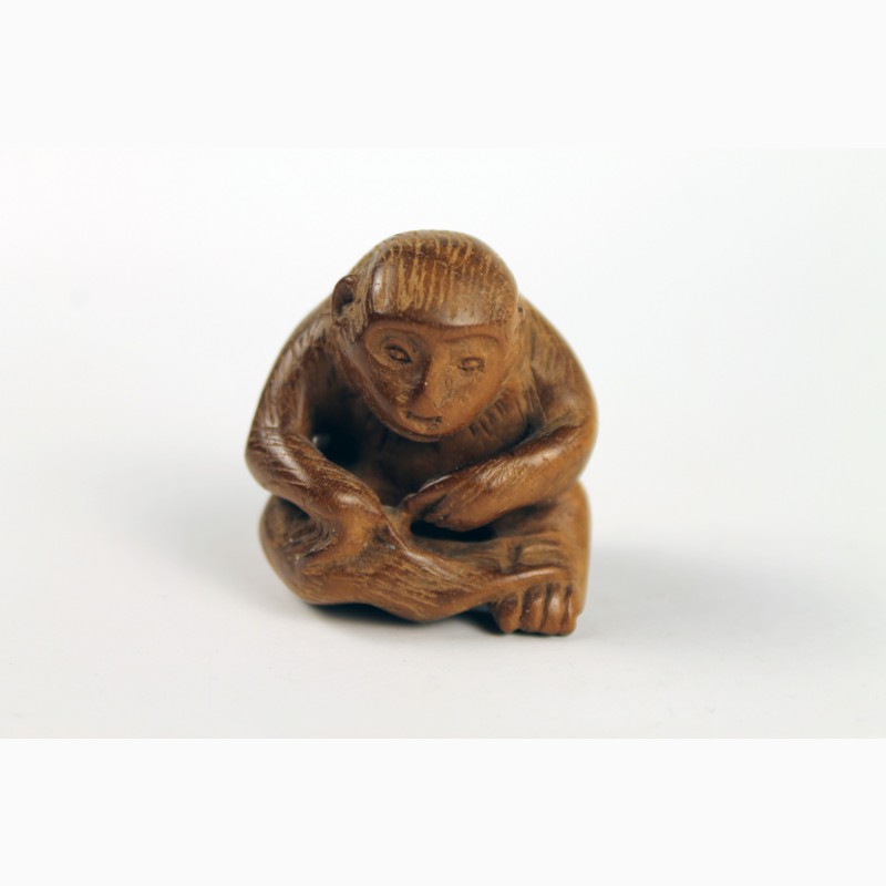 Фото 7. Нецке дерев#039;яне Мавпа деревьянное обезьяна нэцке нэцкэ