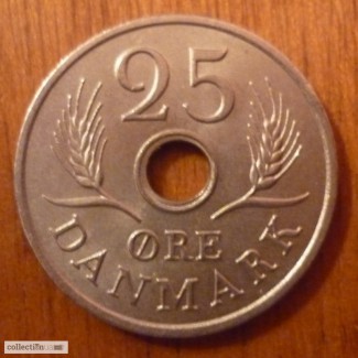 25 эре 1972 год Дания