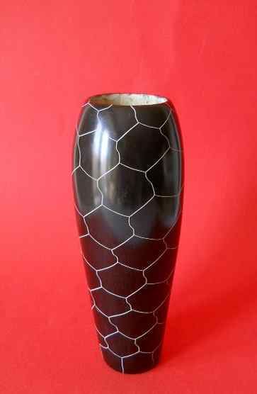 Фото 6. Винтажная ваза для цветов из поделочного натурального камня
