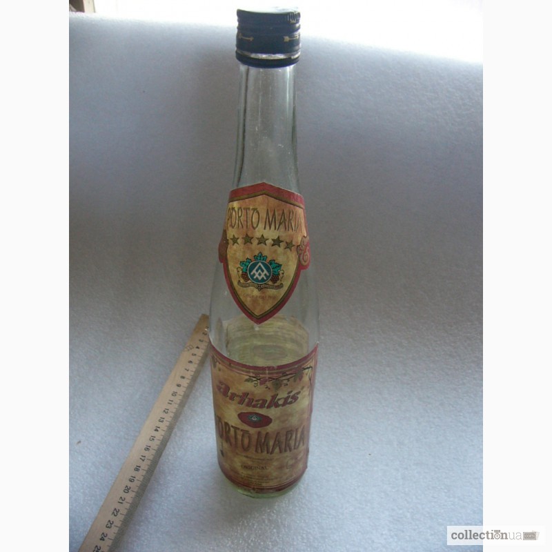 Фото 5. Бутылка, коньяк Porto Maria, Греческий импорт в СССР
