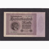 100 000 марок 1923г. 8s 098742. Германия