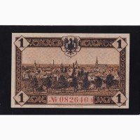 1 марка 1918г. 082640. huhlhaufen. Германия