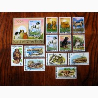 Добірка марок Фауни, 11 блоків + 50 марок