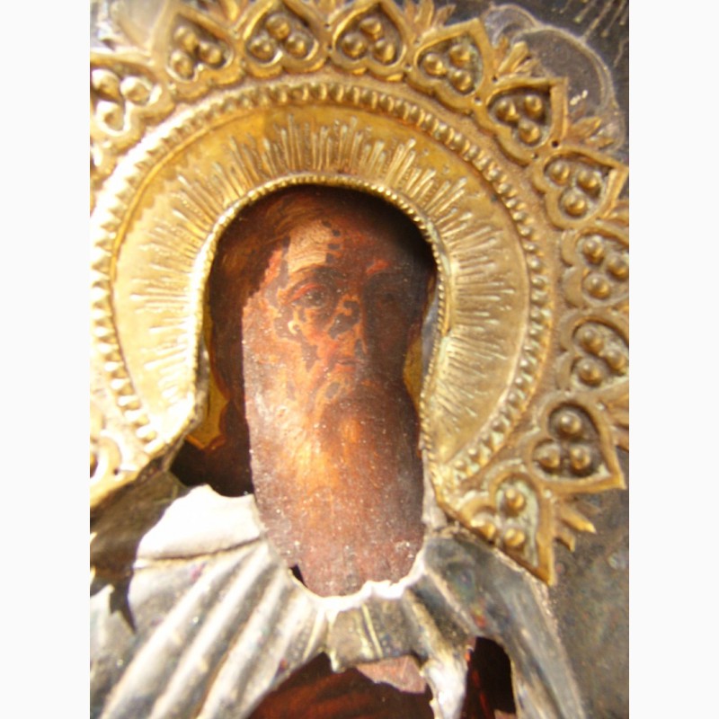 Фото 9. Икона Св. Мученица Анна и Св. Пр. Василий исповедник 19 век