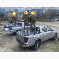 Силова алюмінієва кришка кузова для пікапа Peugeot Landtrek/Пежо Ландтрек