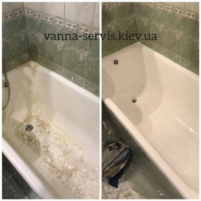 Фото 2. Реставрация ванн Киев. Все методы реставрации ванн