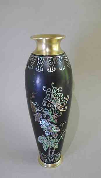 Фото 10. Старинная Китайская латунная ваза
