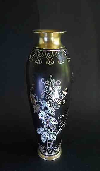 Фото 14. Старинная Китайская латунная ваза