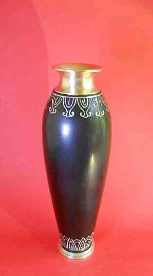 Фото 3. Старинная Китайская латунная ваза