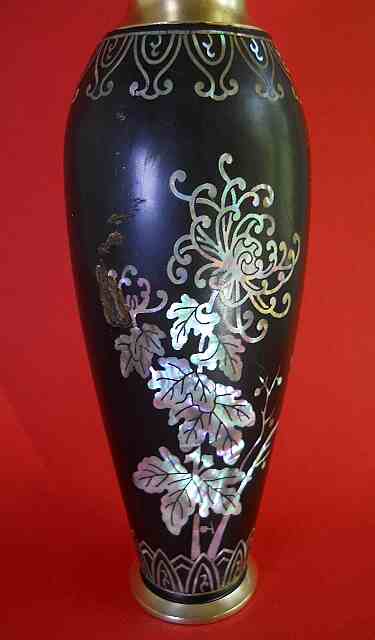 Фото 5. Старинная Китайская латунная ваза