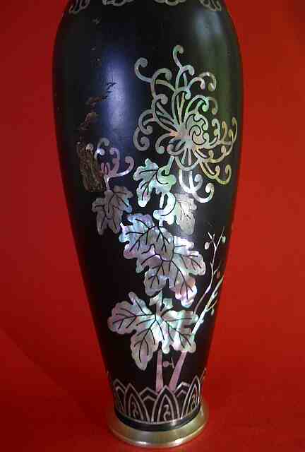 Фото 6. Старинная Китайская латунная ваза