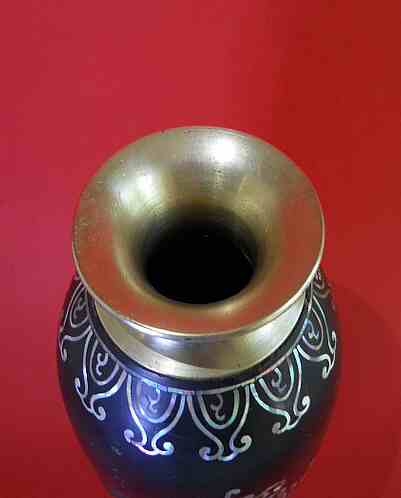 Фото 9. Старинная Китайская латунная ваза