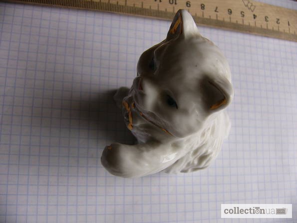 Фото 6. Фарфоровый кот, Итальянский фарфор