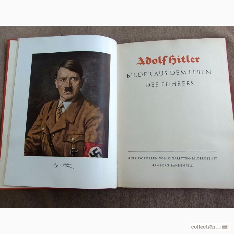 Фото 8. Альбом «Adolf Hitler» в суперобложке. Издание 1936 год