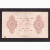 1 000 000 марок 1923г. Дрезден. G 53512. Германия