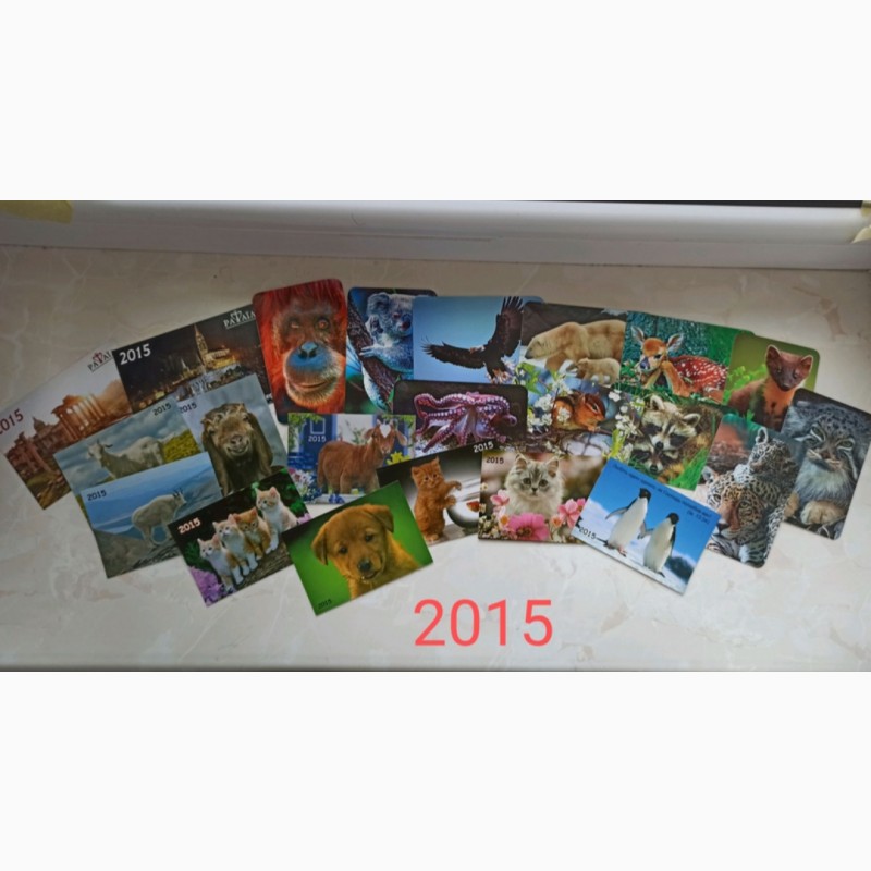 Фото 10. Продам колекцію календариків 1976-2016