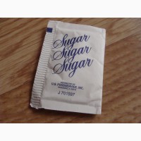 Пакетик с сахаром. Импорт