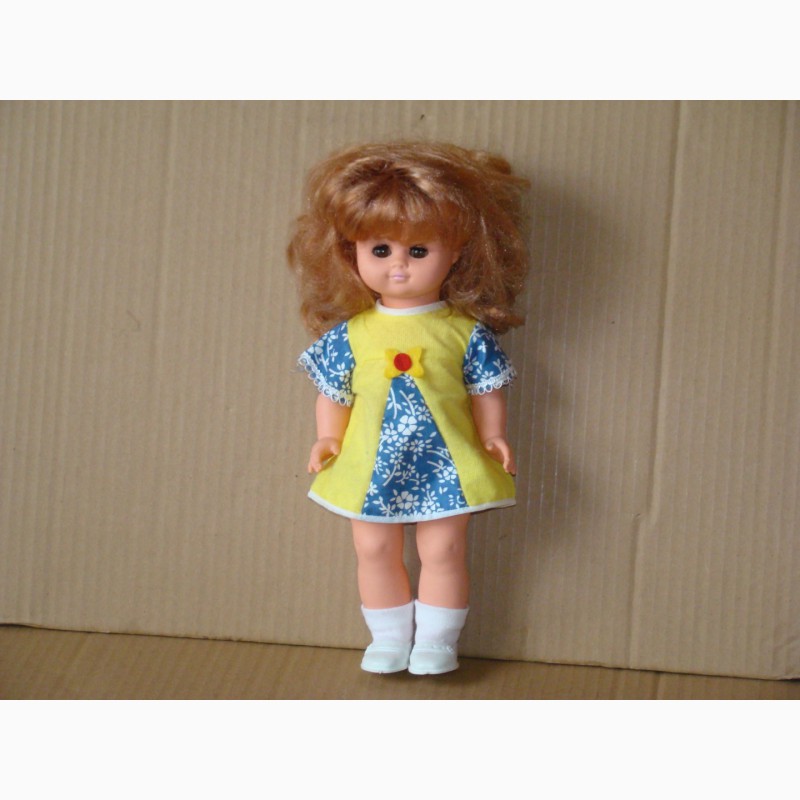 Фото 3. Продам новую куклу с закрывающимися глазами ссср 1983год жесткая резина рост-32см