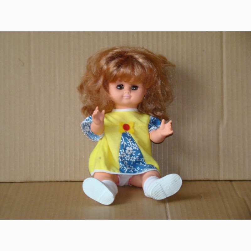 Фото 4. Продам новую куклу с закрывающимися глазами ссср 1983год жесткая резина рост-32см